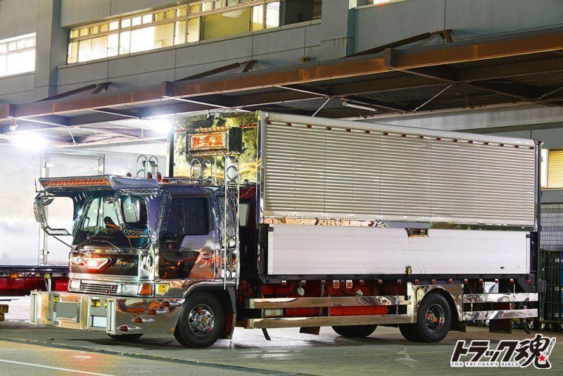 【仕事車礼賛】燃えるデコトラ群馬懸,日野レンジャー仕事車礼賛レンジャー 仕事車 日野 4